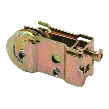 Prime-Line 1-1/4 in. Steel Ball Bearing Sliding Door Roller Assembly, Acorn D 1559